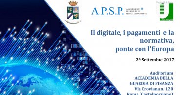 Il digitale, i pagamenti e la normativa, ponte con l’Europa