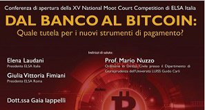 Dal banco al Bitcoin: quale tutela per I nuovi strumenti di pagamento?