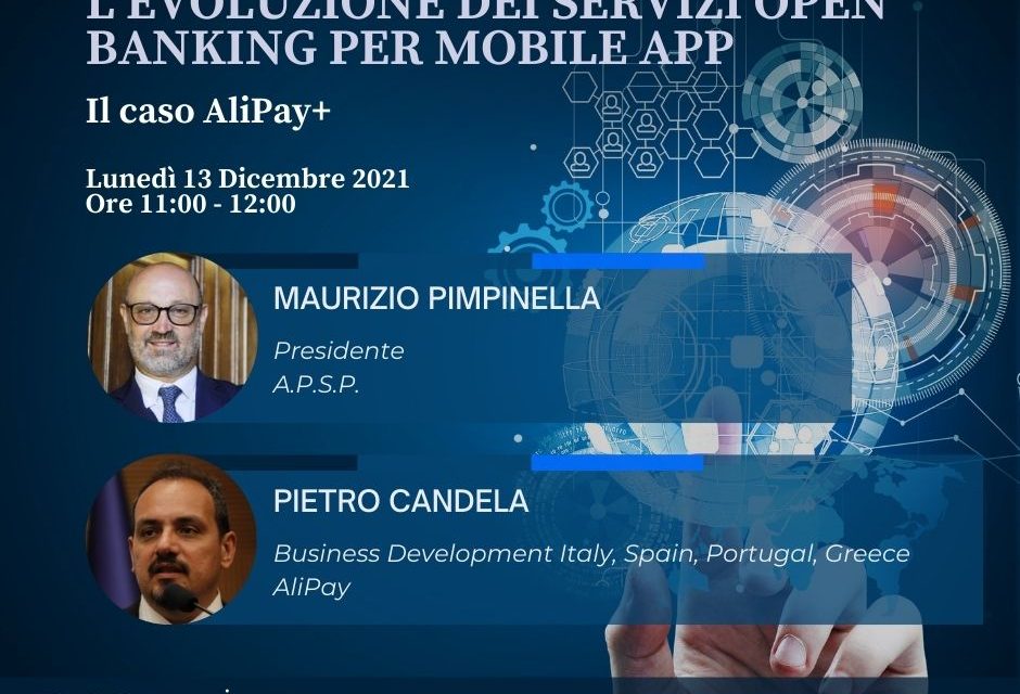 L’evoluzione dei servizi open banking per mobile app – il caso alipay+