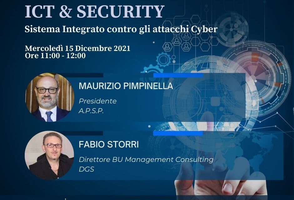ICT & Security – Sistema Integrato contro gli attacchi Cyber