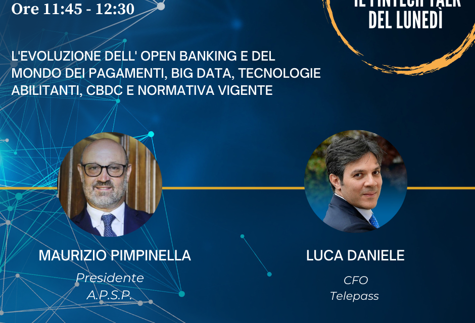 Confronto con Luca Daniele su le nuove frontiere del fintech
