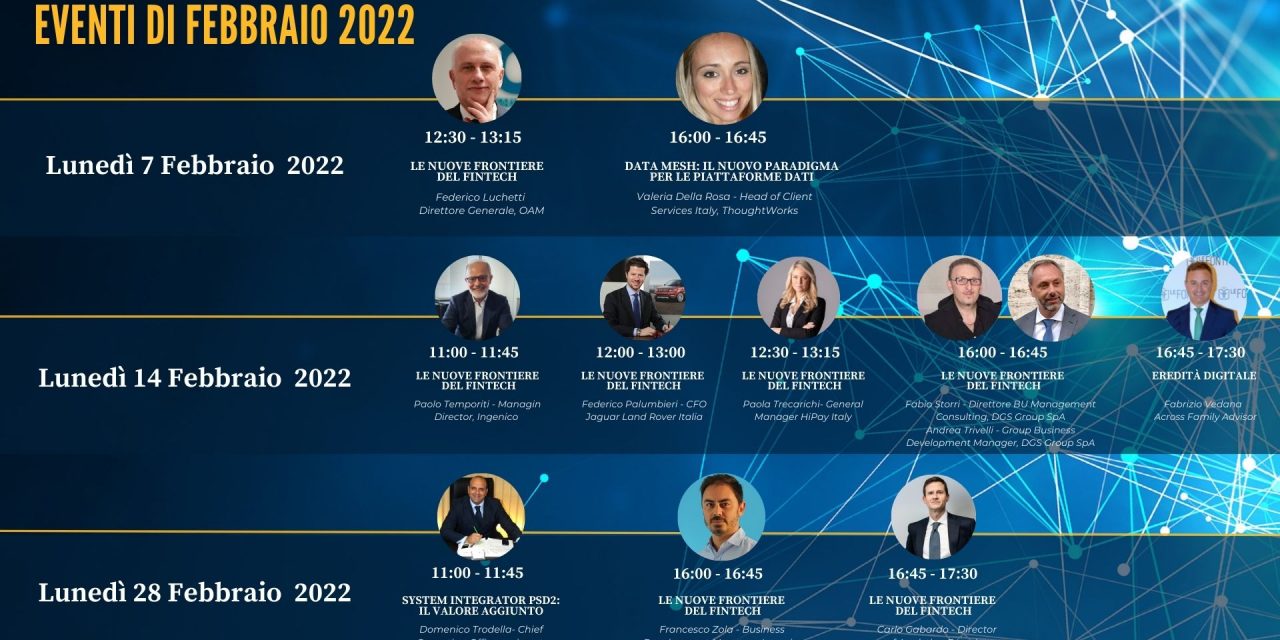 Eventi A.P.S.P. febbraio 2022